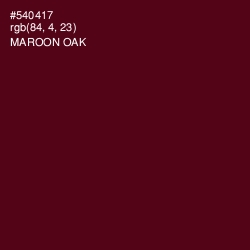 #540417 - Maroon Oak Color Image